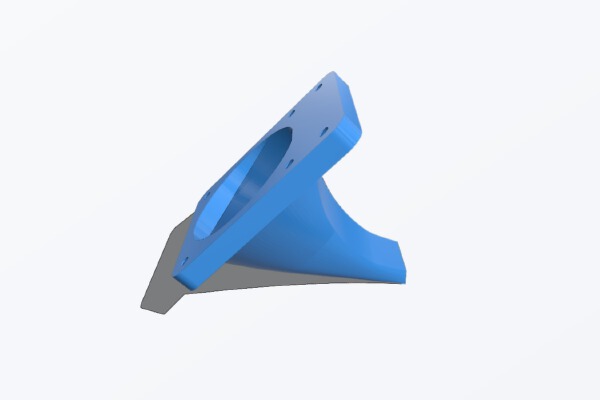 Fan holder and second fan blower for Sunhokey stock printer | 3d print model