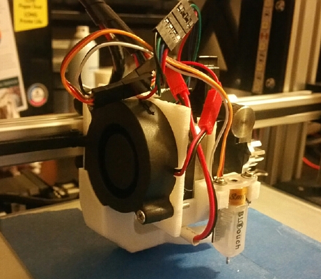 ANET A8 2020 X Axis with Titan Aero BLTouch | 3d print model