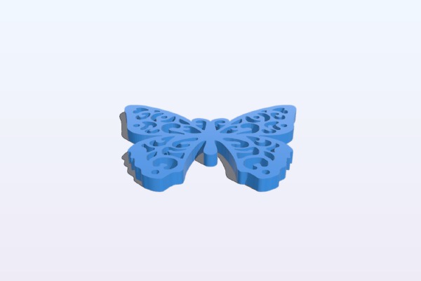 Butterfly # 48 | 3d print model