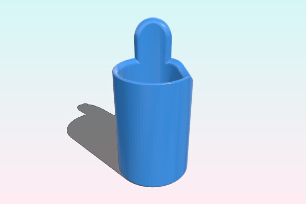Simple Finger Splint - no supports | 3d print model