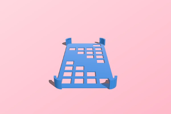 Squares iPhone 4_4s Case | 3d print model