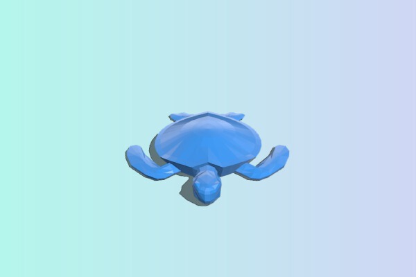 Sea Turtle | 3d print model