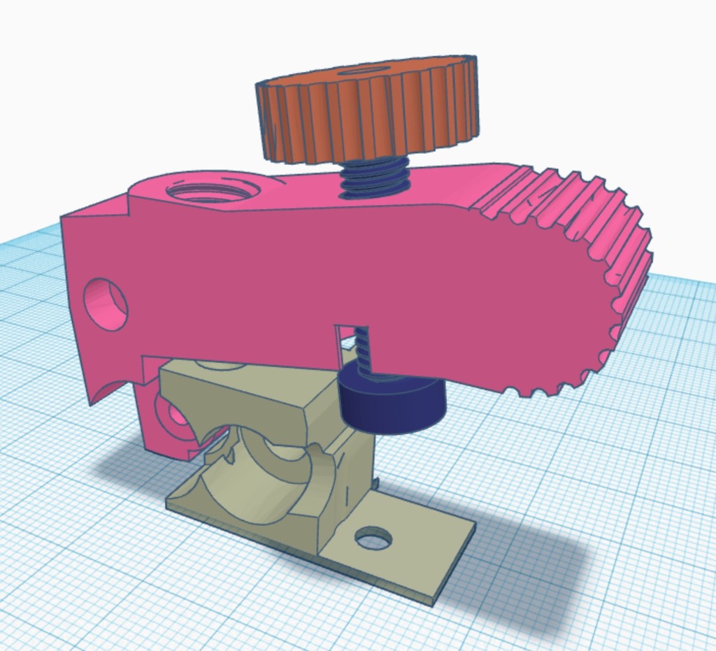 Anet A6 : Feeder improvement for flexible filament