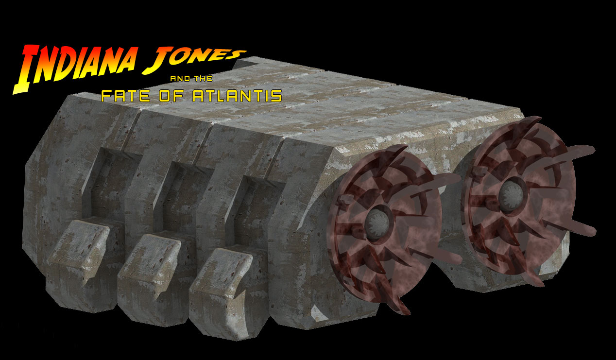 Indiana Jones: Fate of Atlantis - Drill machine