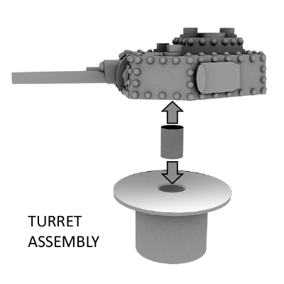 Turan 1 (1:100) | 3d print model