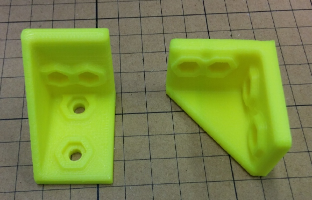 Shapeoko 2 Drag Chain Mounts | 3d print model