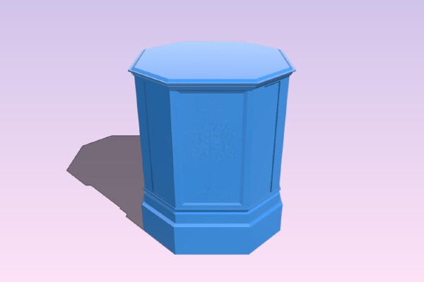 Gondor Pedestal | 3d print model