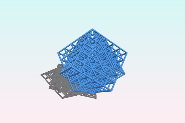 My Customized Lattice Cube Torture Test | 3d print model