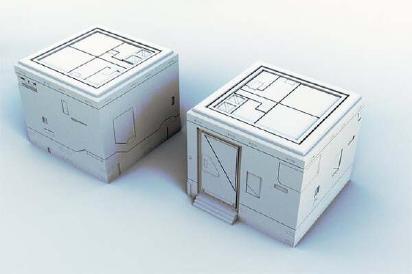 Small Scifi Outpost | 3d print model