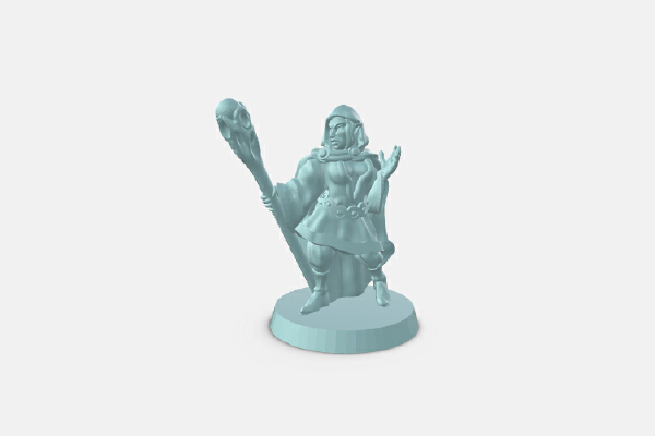 Warhammer FElf mage | 3d print model