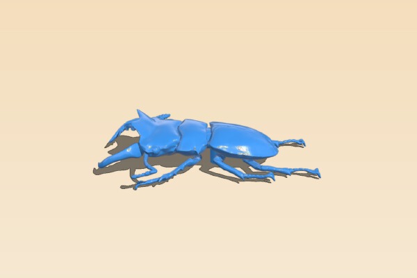 Homoderus mellyi | 3d print model