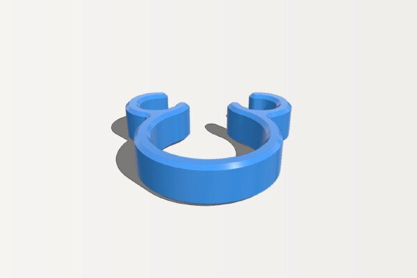 Ultimaker PTFE Tube Clip | 3d print model