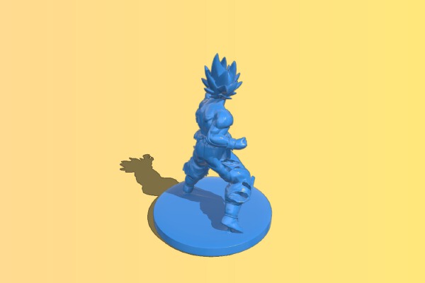 Goku - High Quality | 3d print model