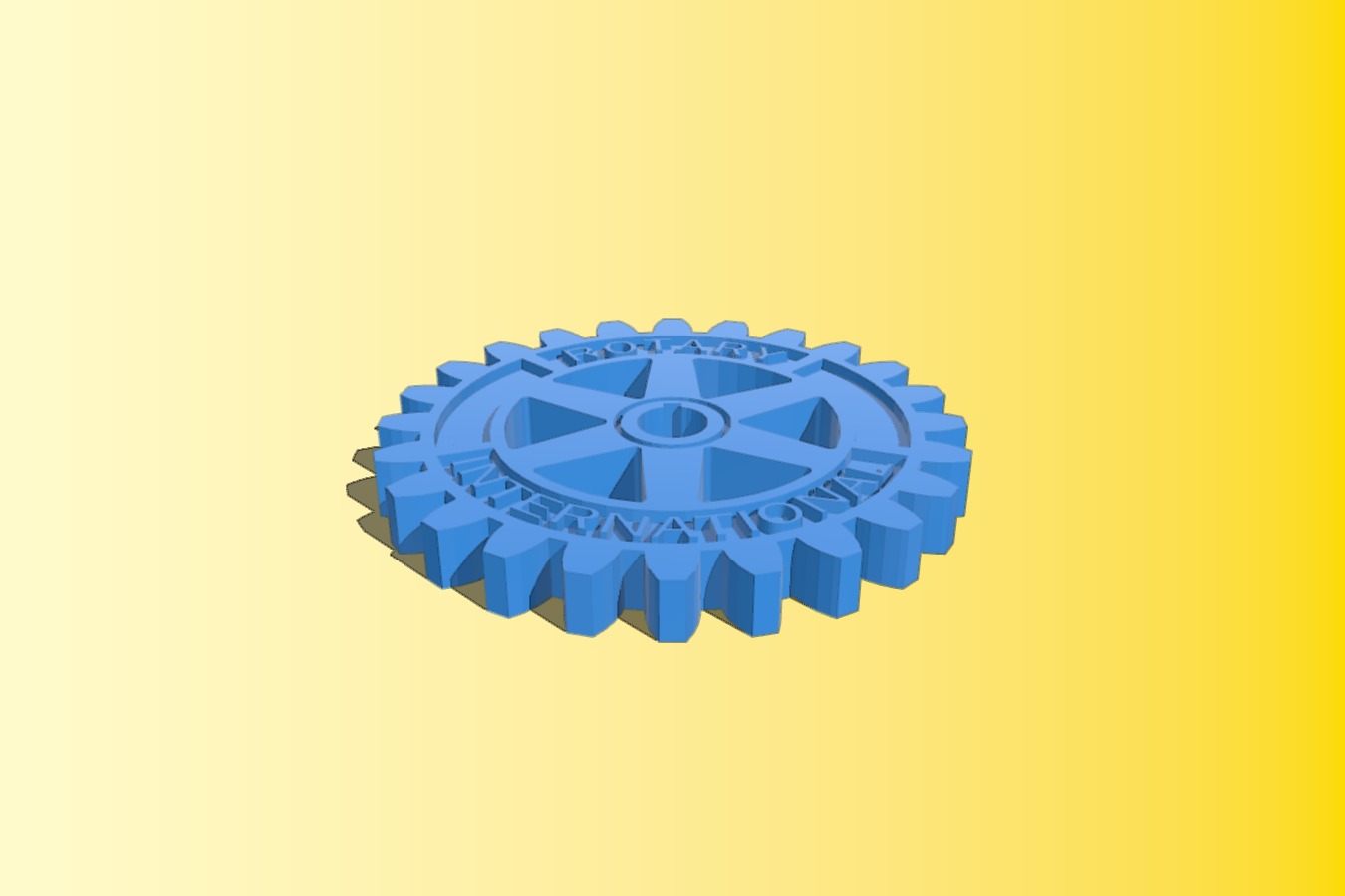 Rotary International Desk Logo