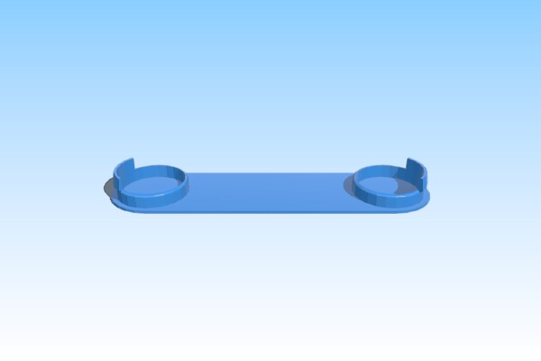 Flashforge Creator Pro Handle Cover | 3d print model