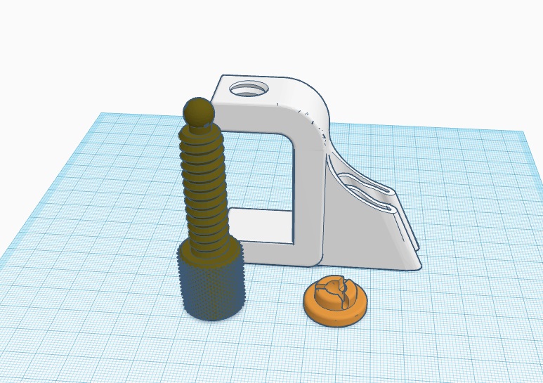 Oculus Rift sensor clamp