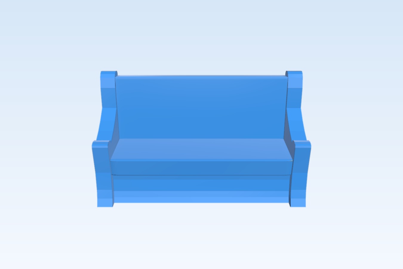 CicadaCrafts 28mm Chair & Bench_Pew