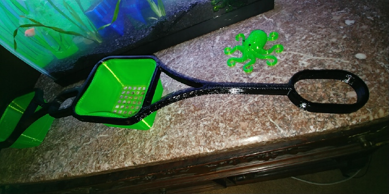 Aquarium Fish Net | 3d print model
