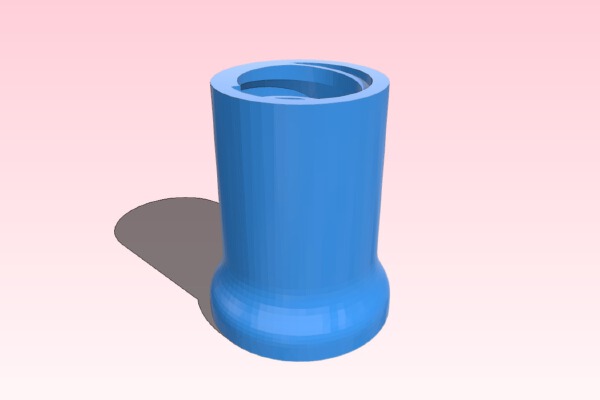 Filament Guide _ Cleaner | 3d print model
