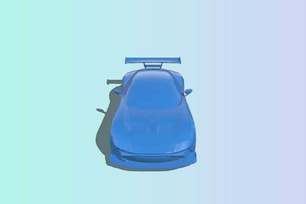 Aston Martin Vulcan Car | 3d print model
