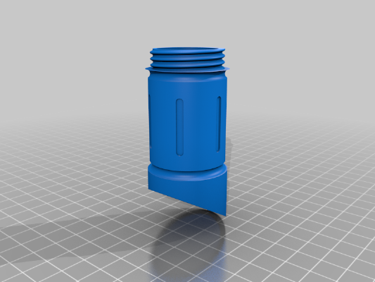Collapsable Lightsaber with belt clip and blade locker | 3d print model