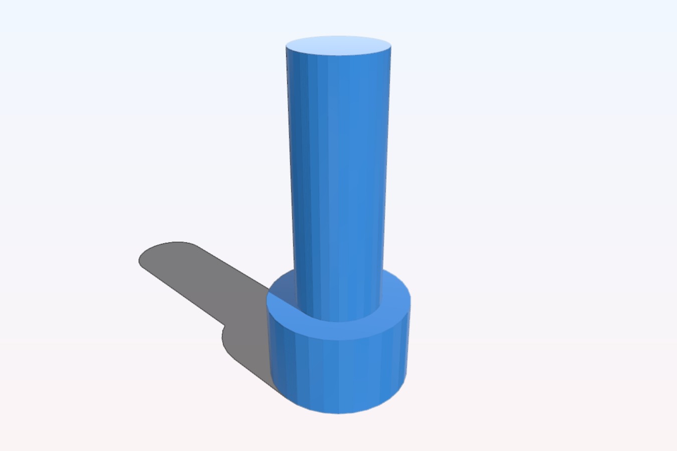 This is a PLA rivet that fits a 3mm X 8mm application