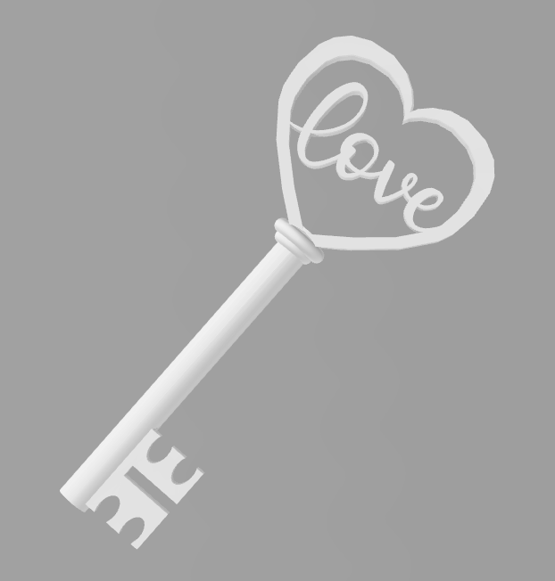 Love Skeleton Key *Updated *Rounded long part