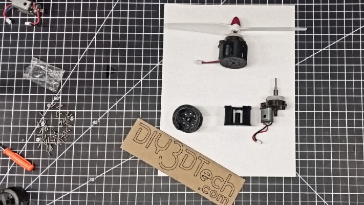 Syma X8 Drone Motor Adapater | 3d print model