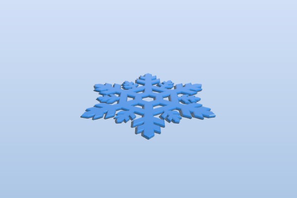 Snowflake | 3d print model