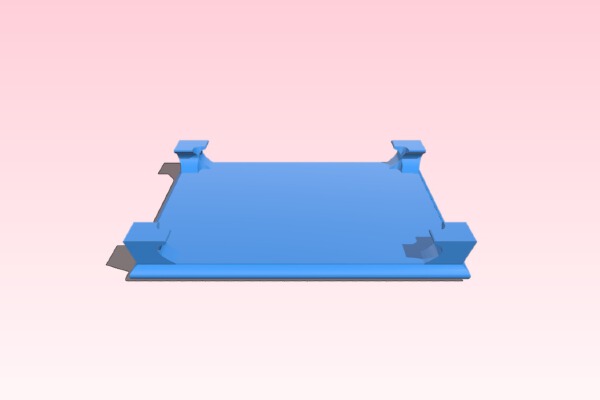 Bonsai Table 8 cm  x 10 cm | 3d print model
