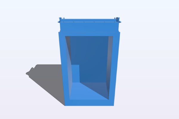 Nuclear flask for UK railways | 3d print model