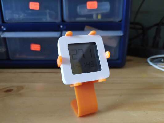 Xiaomi Mi Temperature and Humidity Monitor 2 Holder | 3d print model