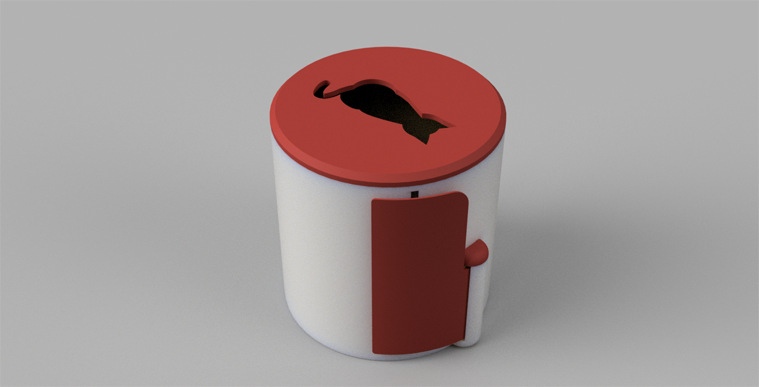  Toilet roll mobile holder | 3d print model