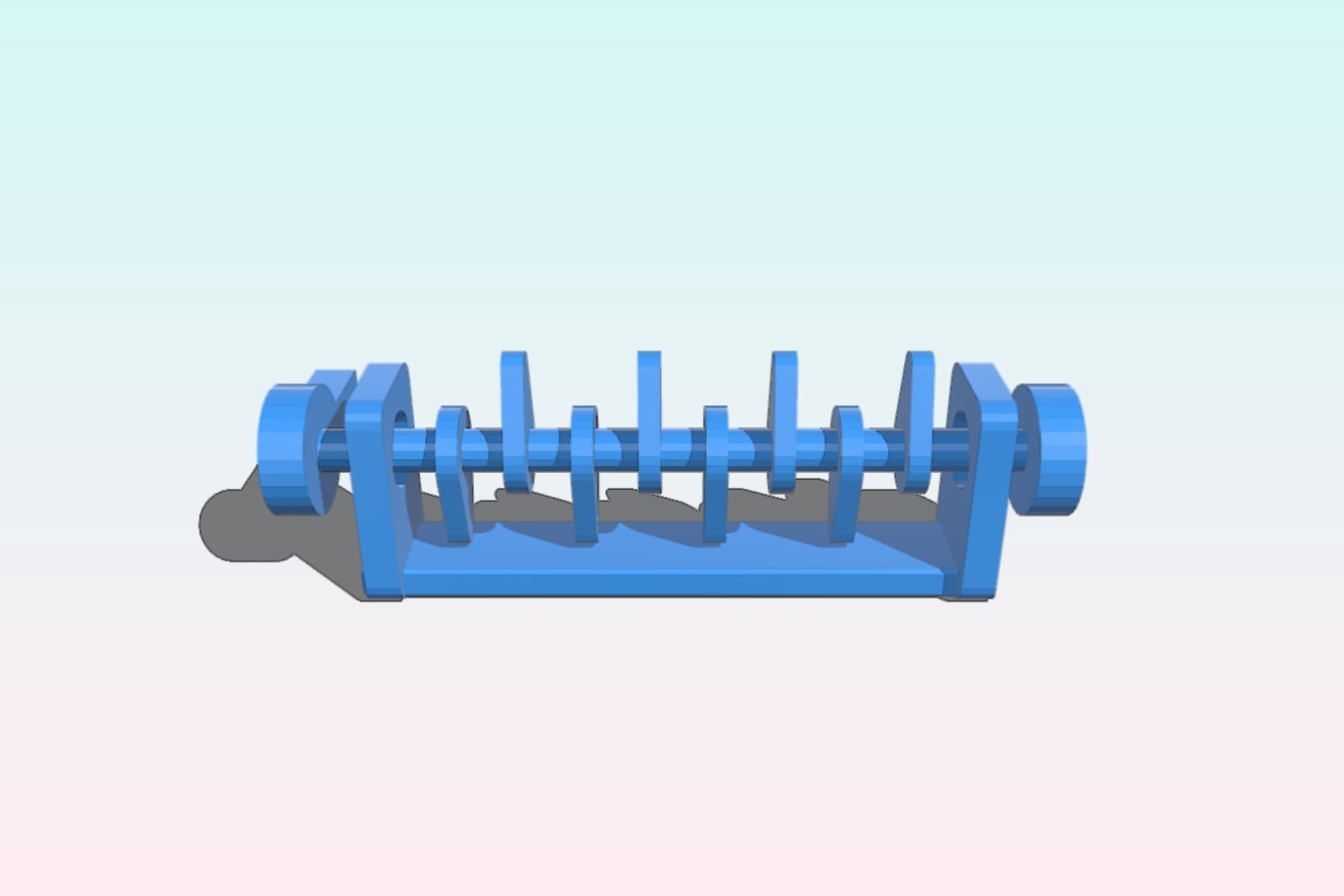 Simple camshaft