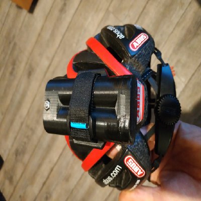 Bicycle light battery case | 3d print model