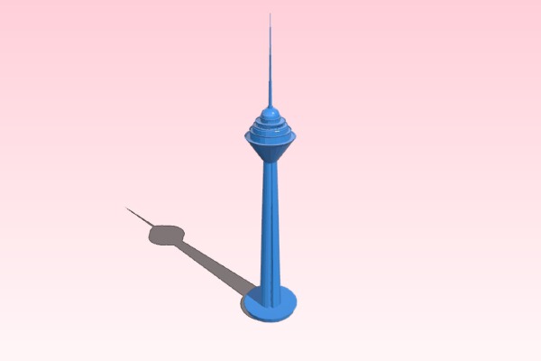 Milad Tower | 3d print model