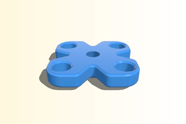 TCS230 color sensor cap | 3d print model