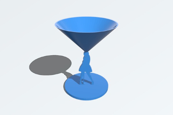 Taylor Swift martini glass | 3d print model
