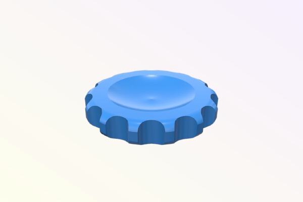 Blank Makers Coin | 3d print model