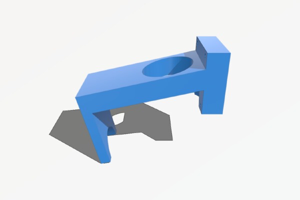 Drill mount Bosch 12V | 3d print model