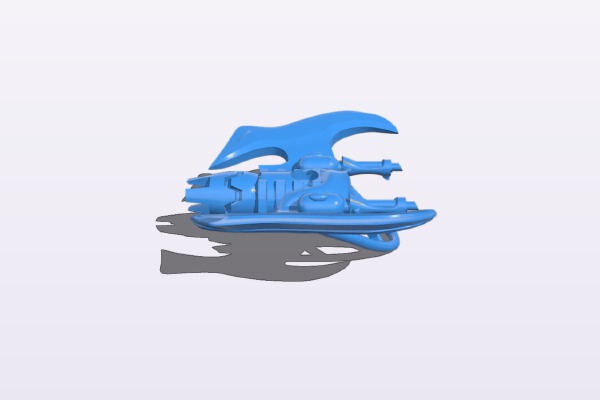 Glider ship | 3d print model