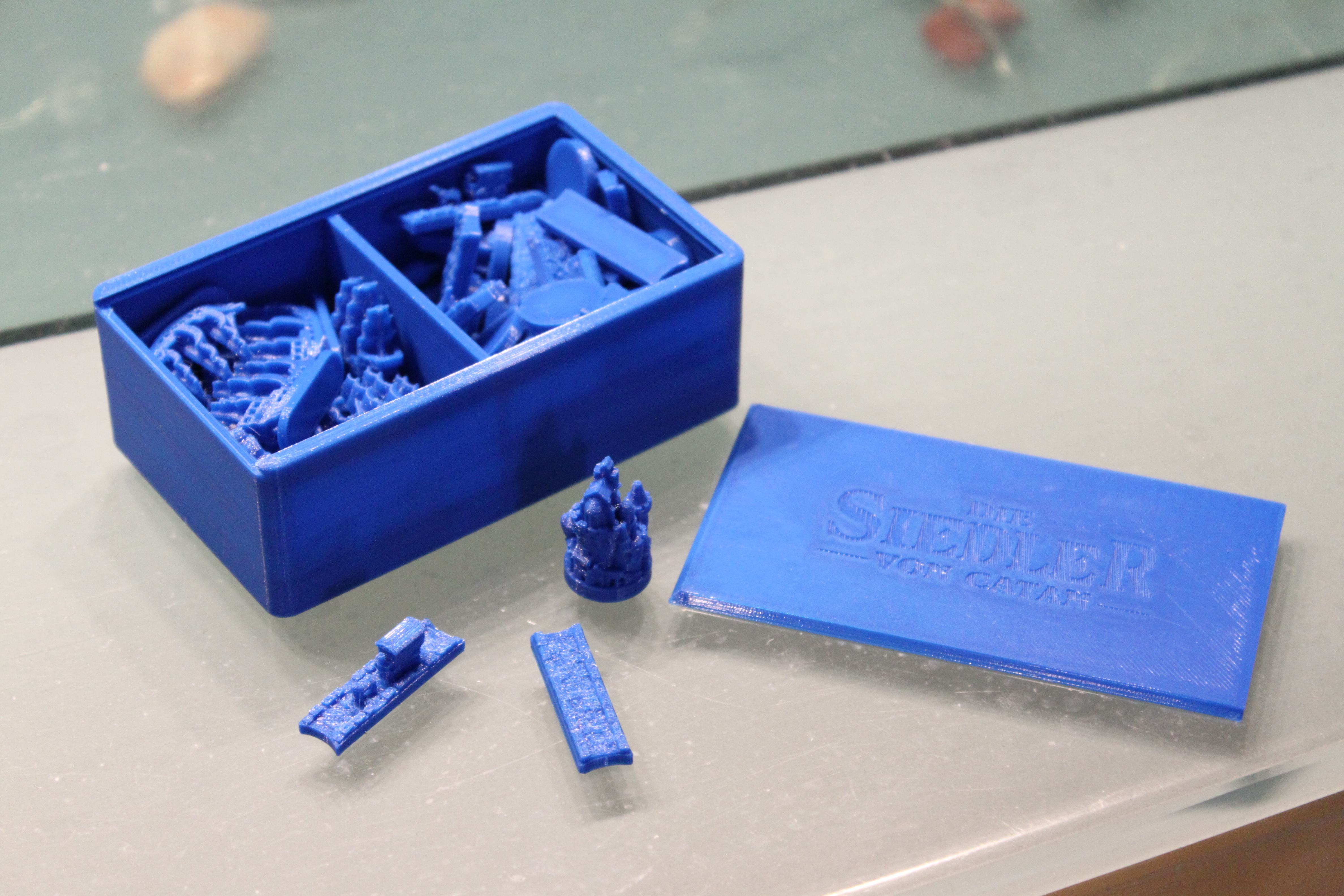 Settlers of Catan - player slide box - seafarers