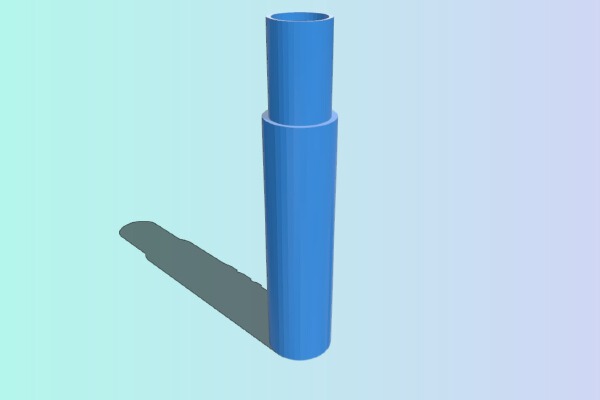 Support Rod (Round) - 3Dponics Drip Hydroponics | 3d print model