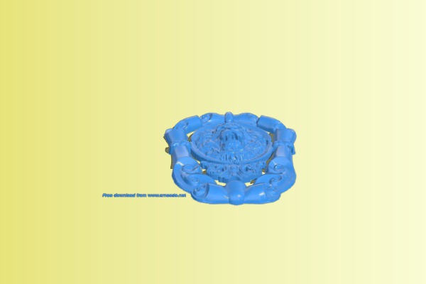 Lion head pattern | 3d print model