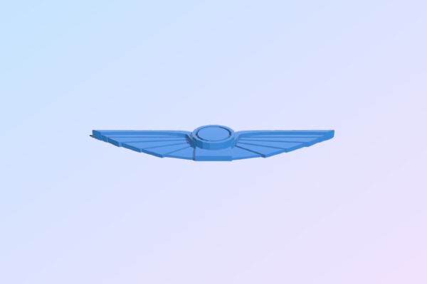 Team Captain Badge From Team Fortress 2 | 3d print model