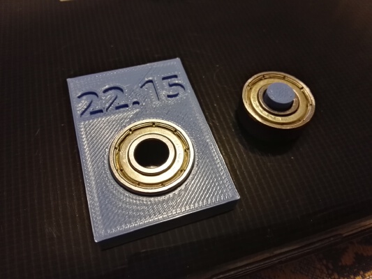 608 bearing calibration set | 3d print model