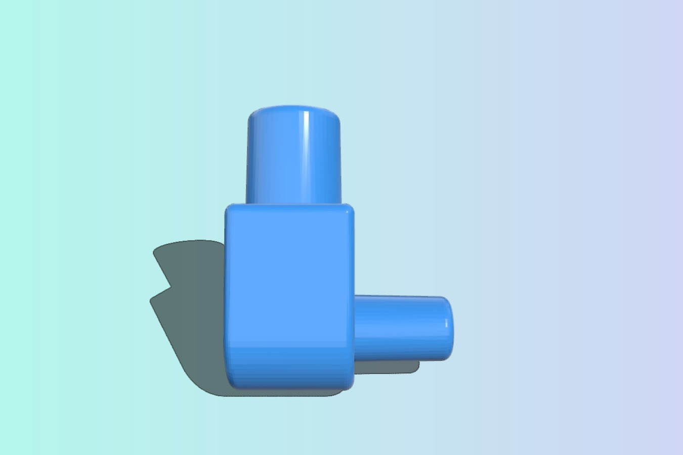 Holder for large spools (e.g. 10 lb PLA)