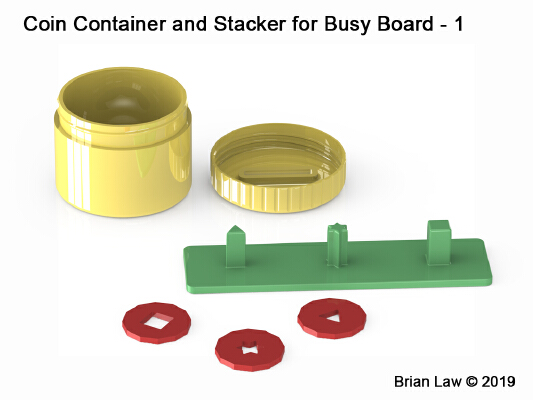 Busy Board | 3d print model
