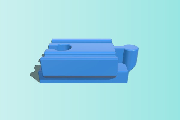 Duplo to Wooden Train Track Adapter | 3d print model