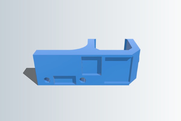Opto endstop adaptor for hiwin 20mm rail | 3d print model
